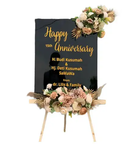 Papan Bunga Akrilik Muara Sugihan