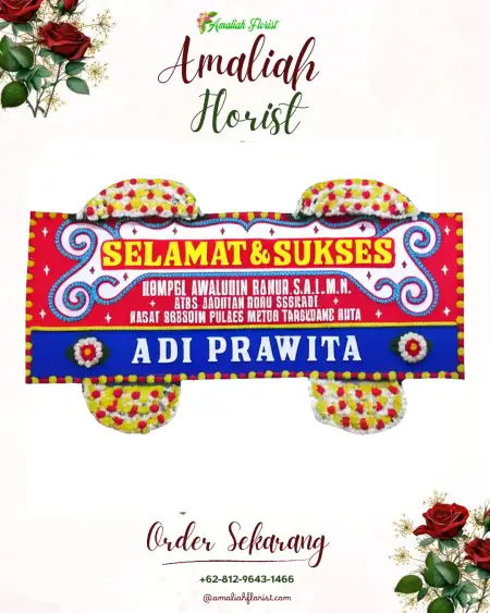 Papan Bunga Ucapan Selamat Muara Sugihan